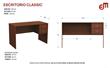 Escritorio MOSCONI 56874 CLASSIC 116×75×60 cm Blanco